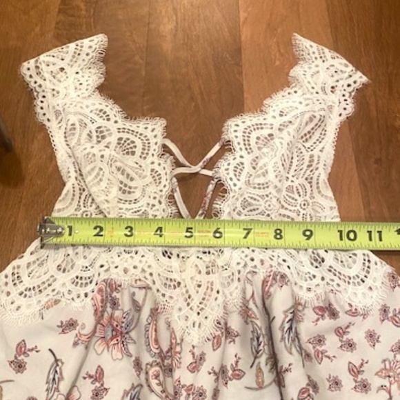 Victoria's Secret Lace Paisley Midi Slip Dress - XS (NWOT) - Picture 5 of 8